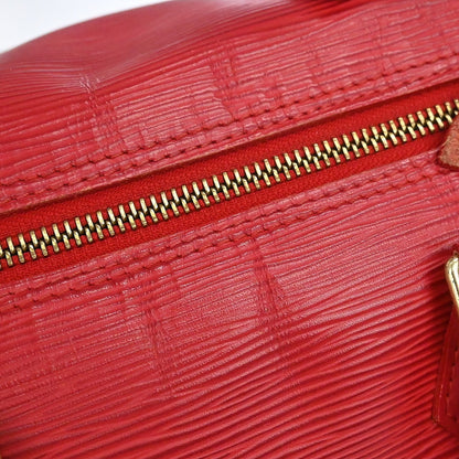 Louis Vuitton Speedy Handbag Epi Leather, Red, Leather, Handbag