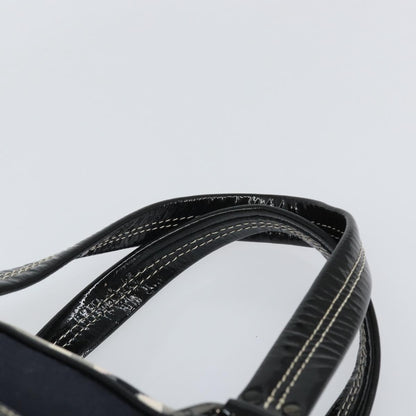 Burberry Blue Label Handbag Canvas, BLACK, CANVAS, Handbag
