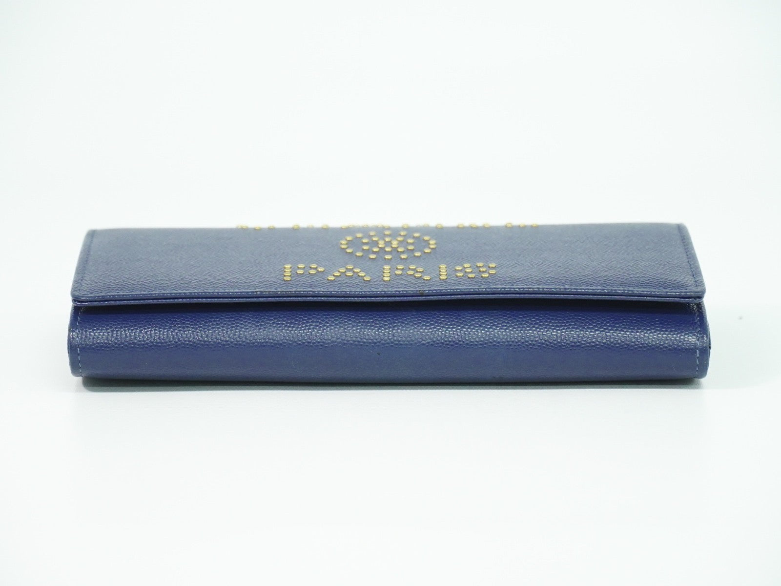 Chanel Deauville Flap Wallet Caviar, NAVY, LEATHER, Wallets