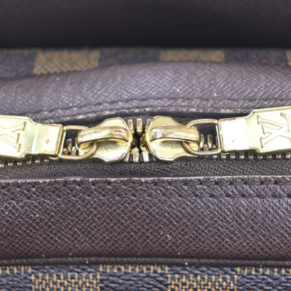Louis Vuitton Triana Bag Damier, Brown, Canvas, Handbag