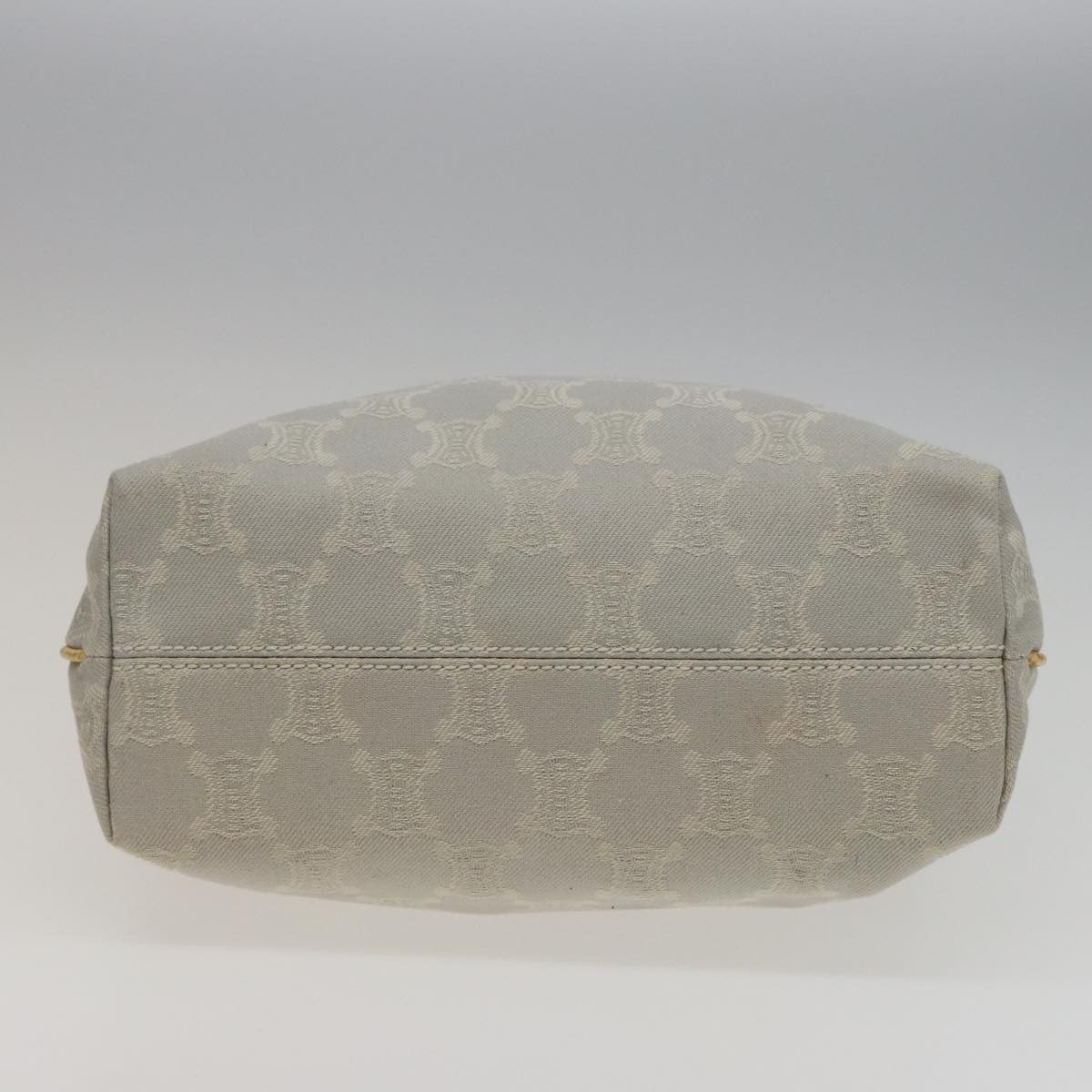 Celine Vintage Macadam Tote bag Canvas, YELLOW, CANVAS, Tote bag