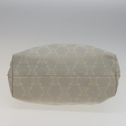 Celine Vintage Macadam Tote bag Canvas, YELLOW, CANVAS, Tote bag