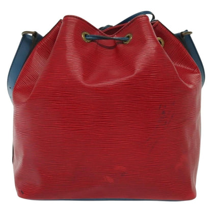 Louis Vuitton Petit Noe Handbag Epi Leather, RED, LEATHER, Shoulder bag