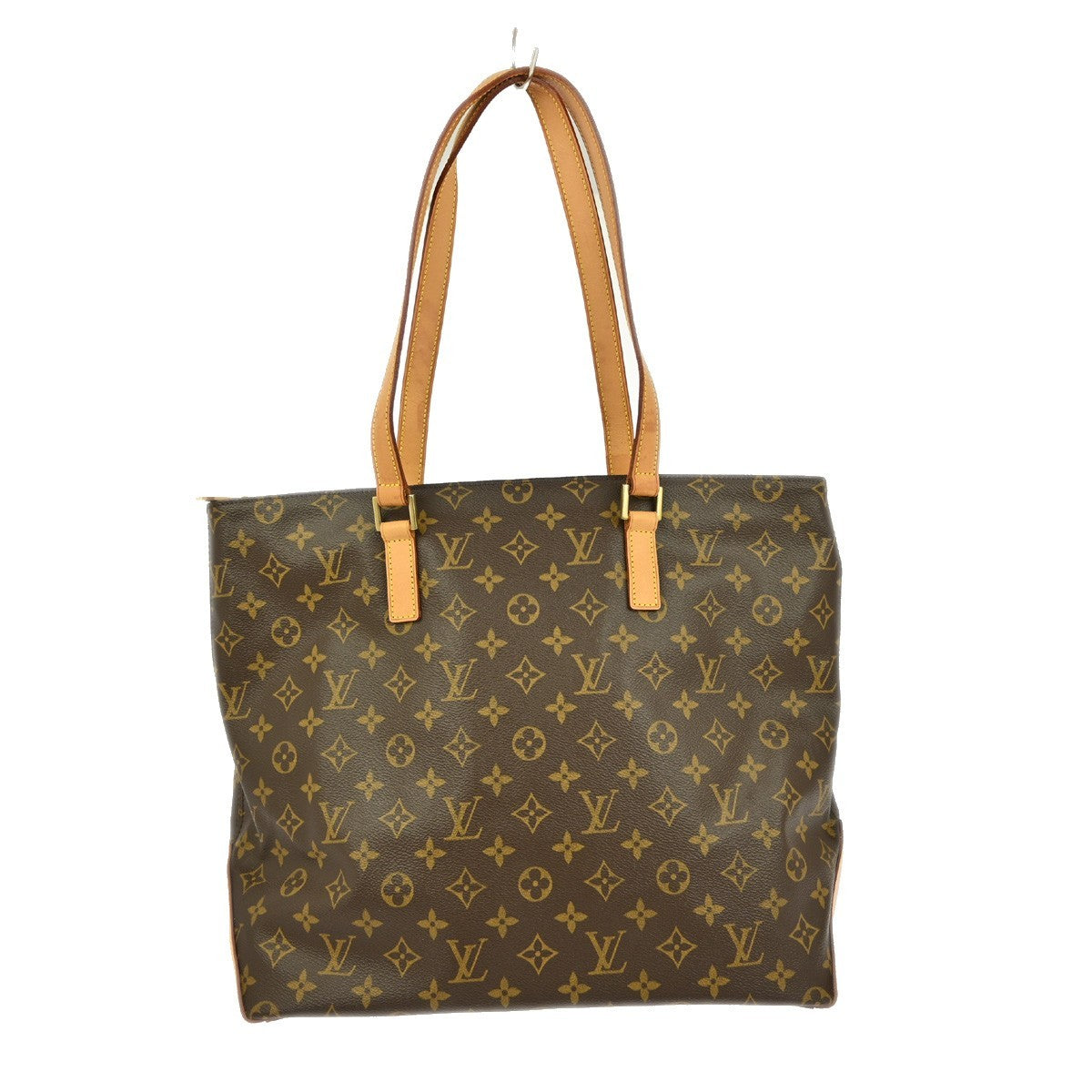 Louis Vuitton Cabas Mezzo Monogram Canvas, BROWN, CANVAS, Tote bag
