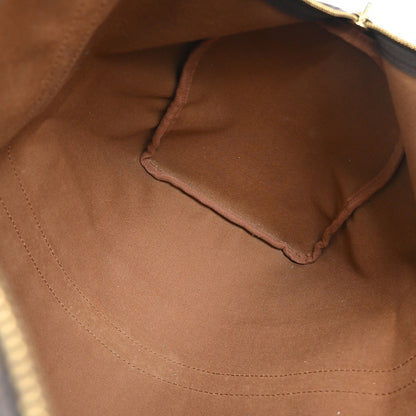 Louis Vuitton Keepall Bag Monogram Canvas, BROWN, CANVAS, Travel bag