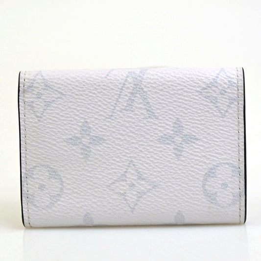 Louis Vuitton Discovery Wallet Monogram Taigarama, WHITE, LEATHER, Wallets