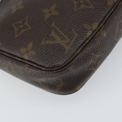 Louis Vuitton Pochette Accessoires NM Monogram Canvas, BROWN, CANVAS, Clutche & pouche