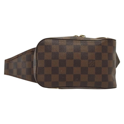 Louis Vuitton Geronimos Waist Bag Damier, BROWN, CANVAS, Shoulder bag