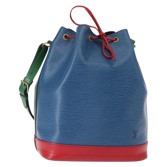 Louis Vuitton Tricolor Noe Handbag Epi Leather, BLUE, LEATHER, Shoulder bag
