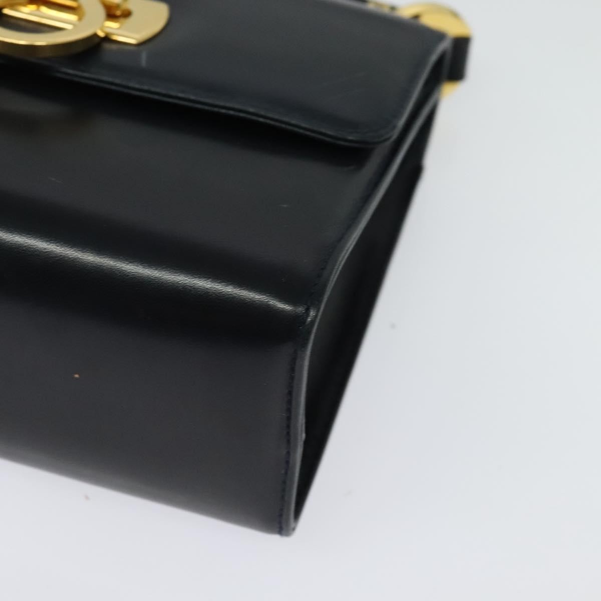 Salvatore Ferragamo Gancini Flap Shoulder bag Leather, BLACK, LEATHER, Shoulder bag