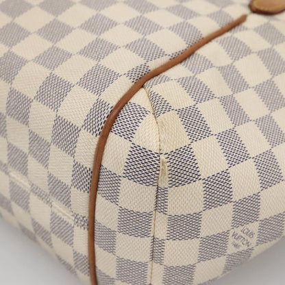 Louis Vuitton Totally Handbag Damier, WHITE, CANVAS, Tote bag
