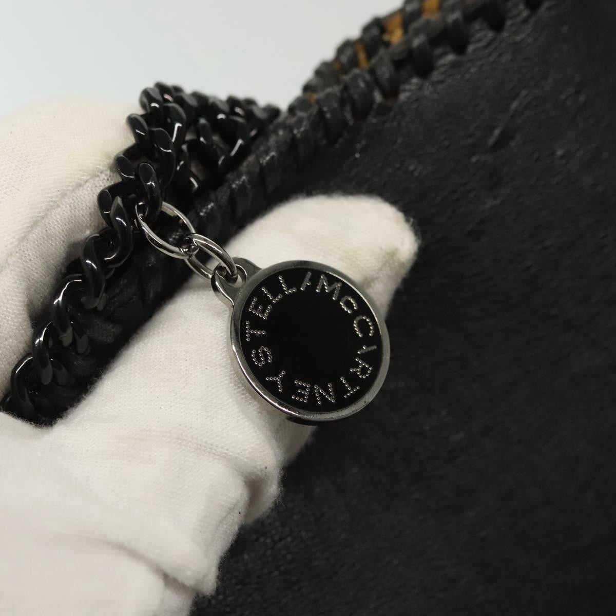 Stella McCartney Falabella Reversible Tote Faux Leather, BLACK, LEATHER, Tote bag