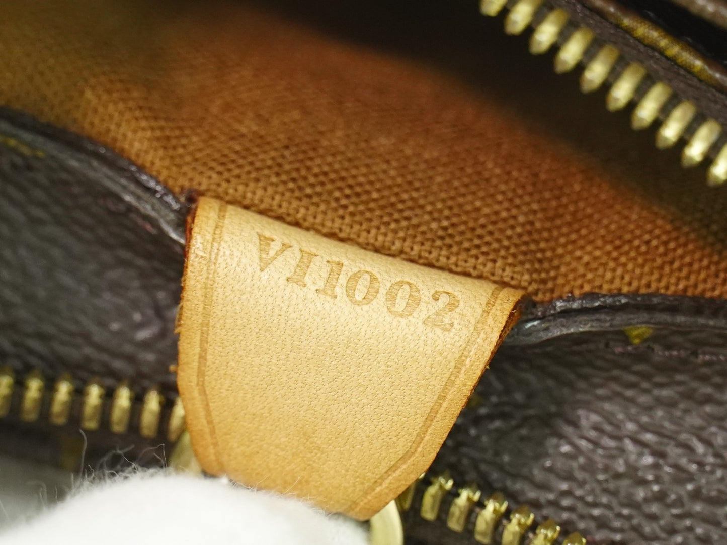 Louis Vuitton Cabas Mezzo Monogram Canvas, BROWN, CANVAS, Tote bag