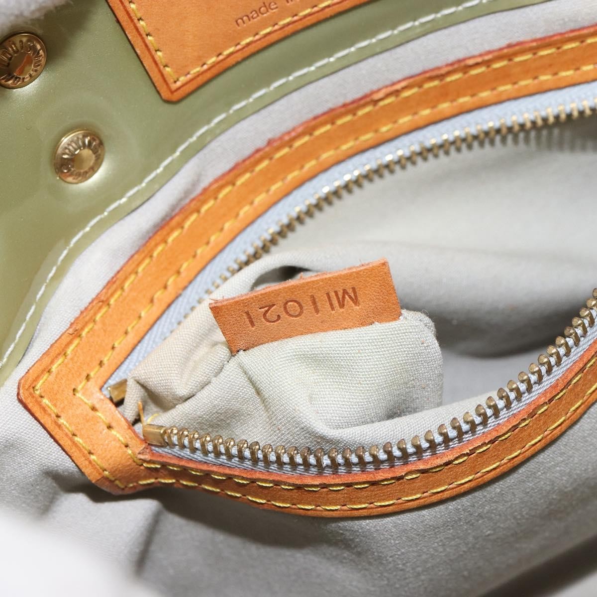 Louis Vuitton Reade Handbag Monogram Vernis, GRAY, PATENT_LEATHER, Handbag