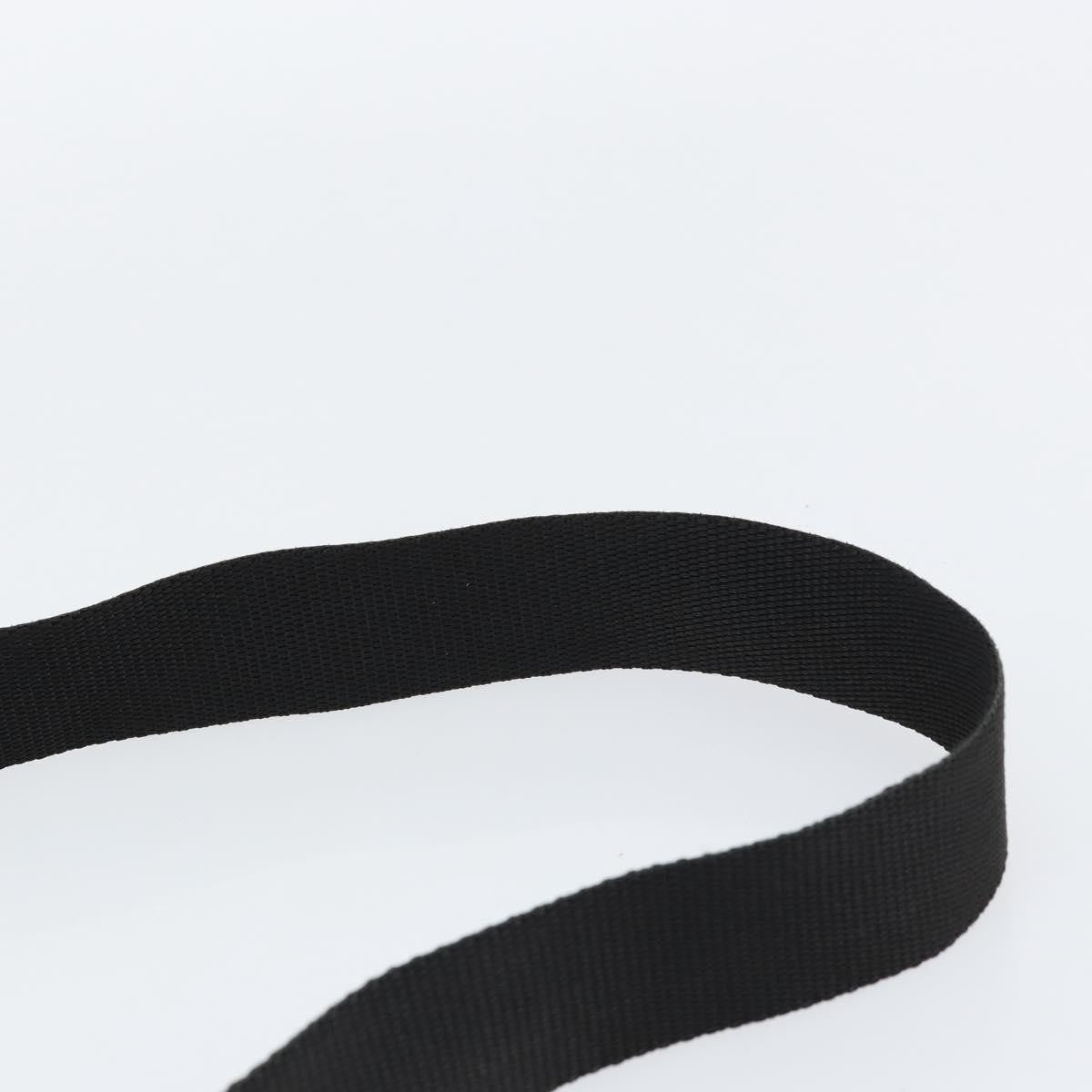 Prada Front Zip Messenger Bag Tessuto, BLACK, NYLON, Shoulder bag