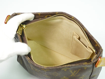 Louis Vuitton Looping Handbag Monogram Canvas, BROWN, CANVAS, Shoulder bag