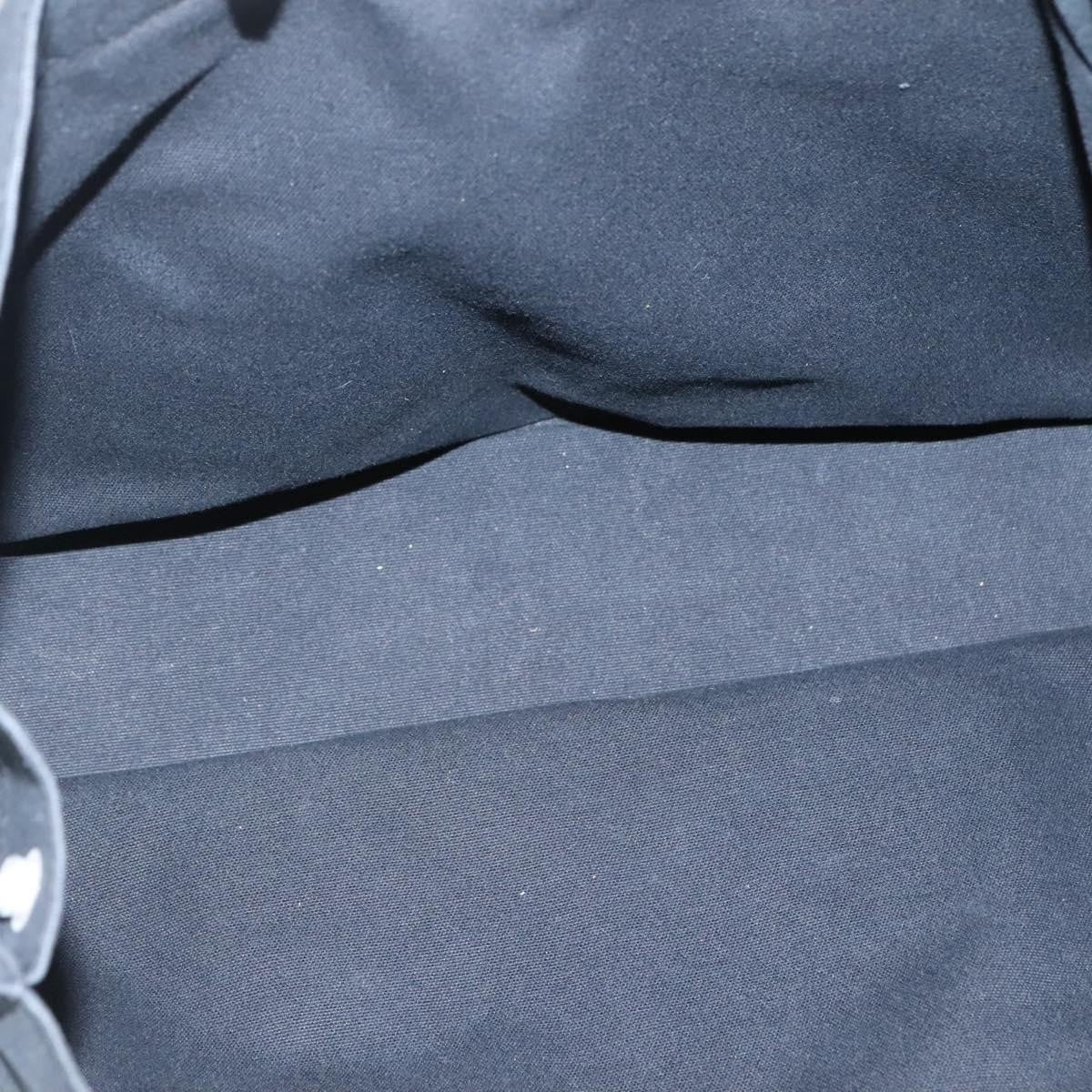 Hermes Fourre Tout Tote Canvas, BLACK, CANVAS, Tote bag