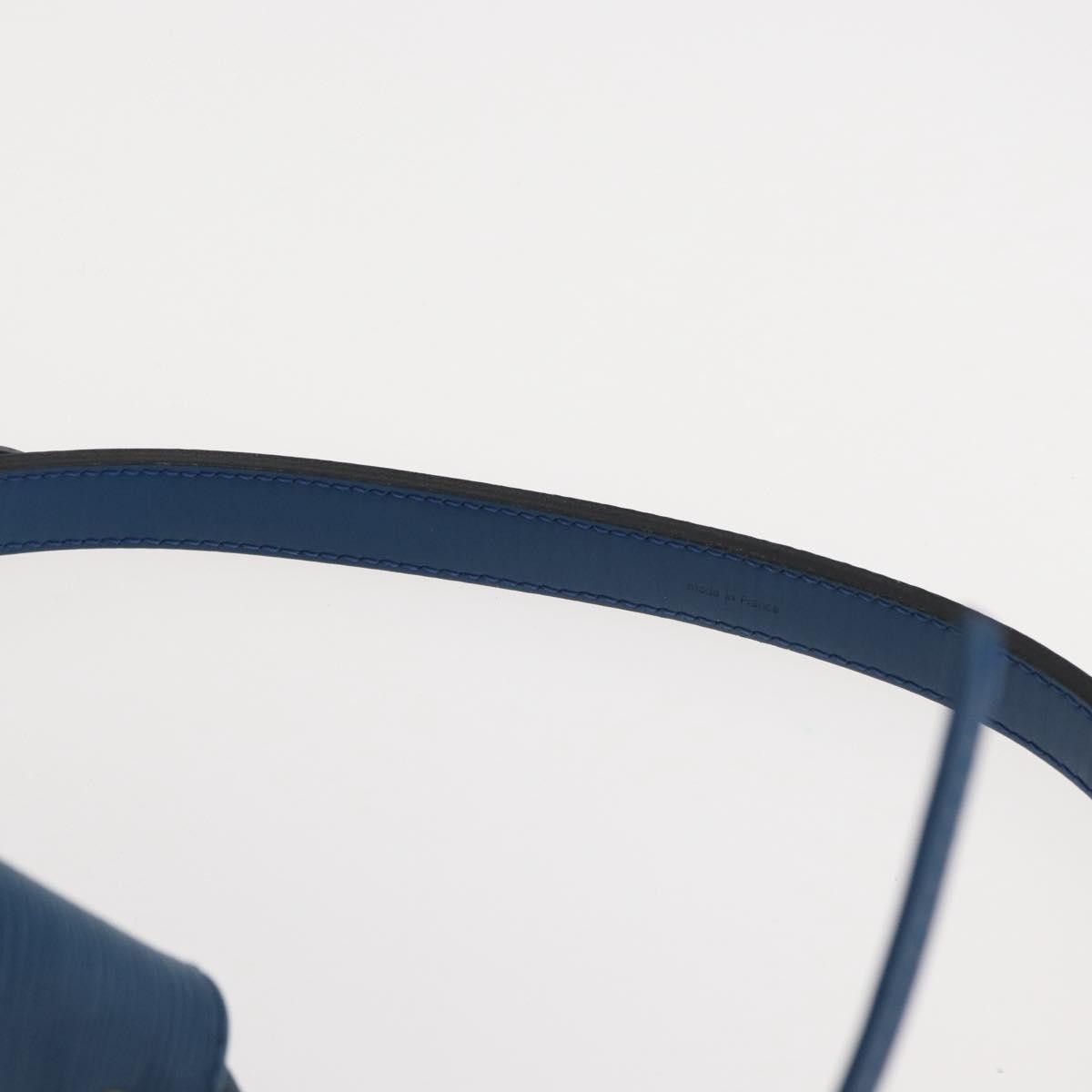 Louis Vuitton Noe Handbag Epi Leather, BLUE, LEATHER, Shoulder bag