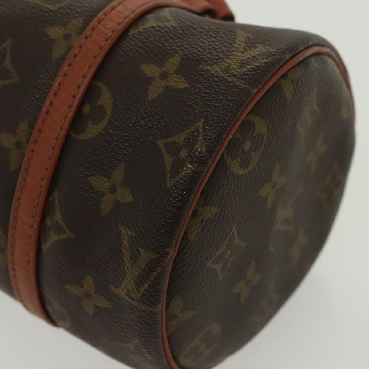 Louis Vuitton Papillon Handbag Monogram Canvas, BROWN, CANVAS, Handbag