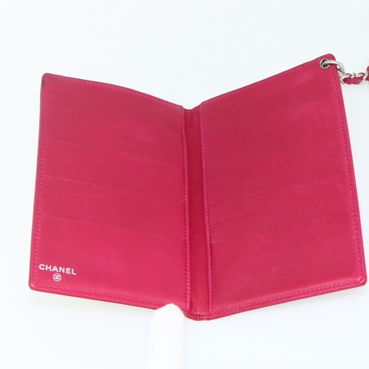 Chanel Vintage CC Bifold Card Holder Patent leather, Red, Patent Leather, Card Holder