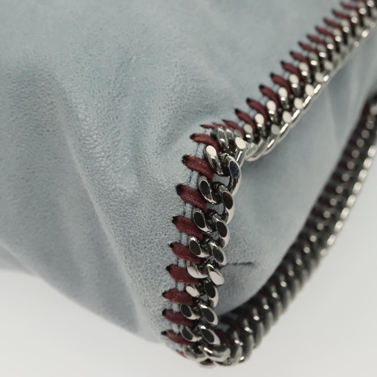 Stella McCartney Falabella Tote Suede, BLUE, SUEDE, Tote bag