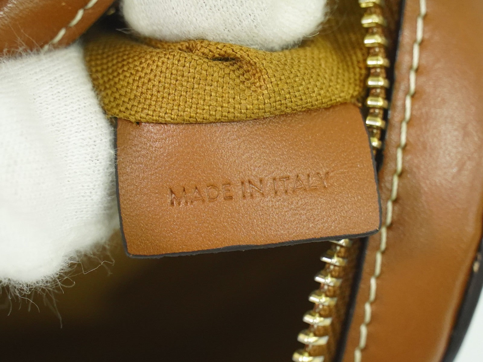 Celine Logo Camera Bag Triomphe Coated Canvas, BROWN, CLOTH, Shoulder bag