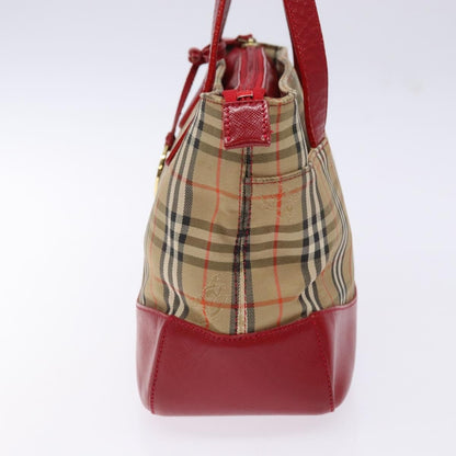 Burberry Nova Check Handbag Nova Check Canvas, BEIGE, CANVAS, Handbag