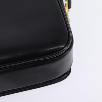 Celine Horse Carriage Shoulder bag Leather, BLACK, LEATHER, Shoulder bag