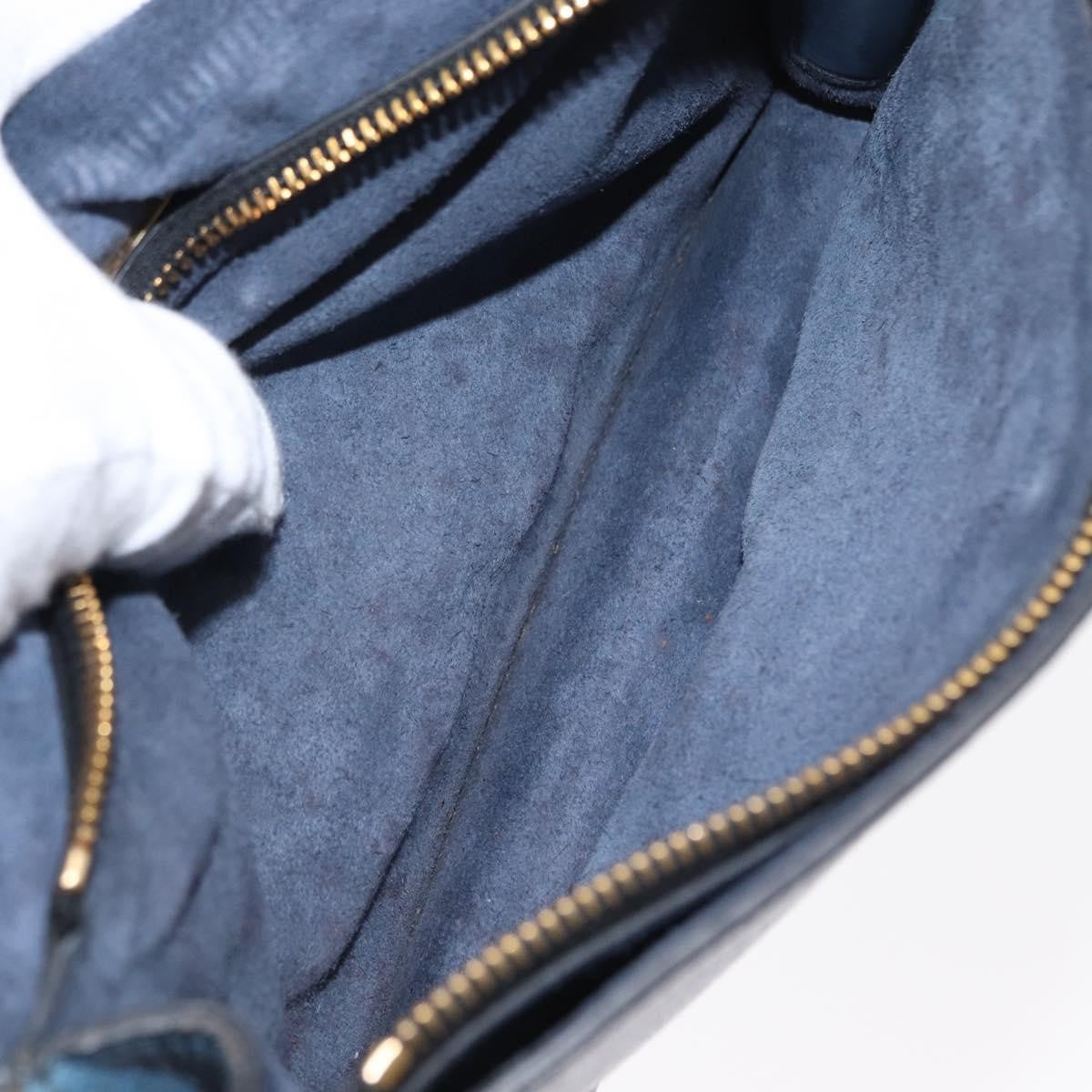 Miu Miu Shoulder Bag Leather, BLUE, LEATHER, Shoulder bag