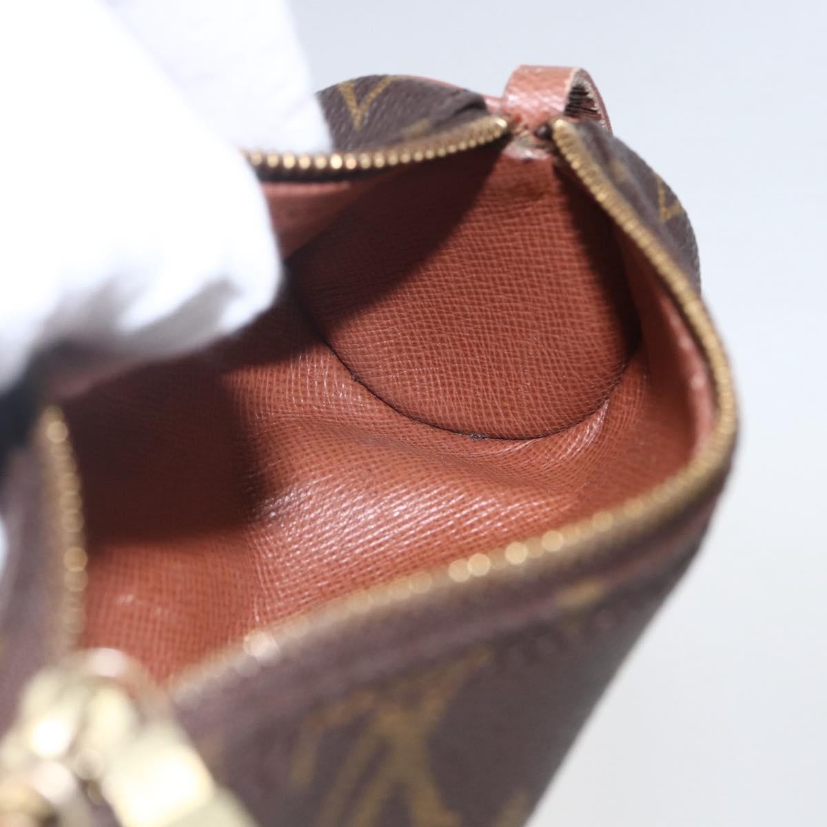 Louis Vuitton Papillon Pochette Monogram Canvas, BROWN, CANVAS, Clutche & pouche