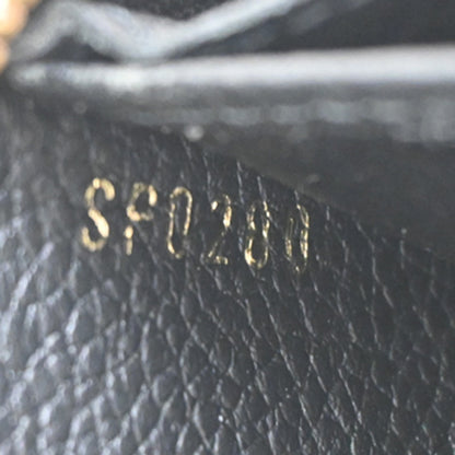 Louis Vuitton Portefeuille zippy Monogramme Empreinte Monogramme Empreinte, BLACK, LEATHER, Wallets