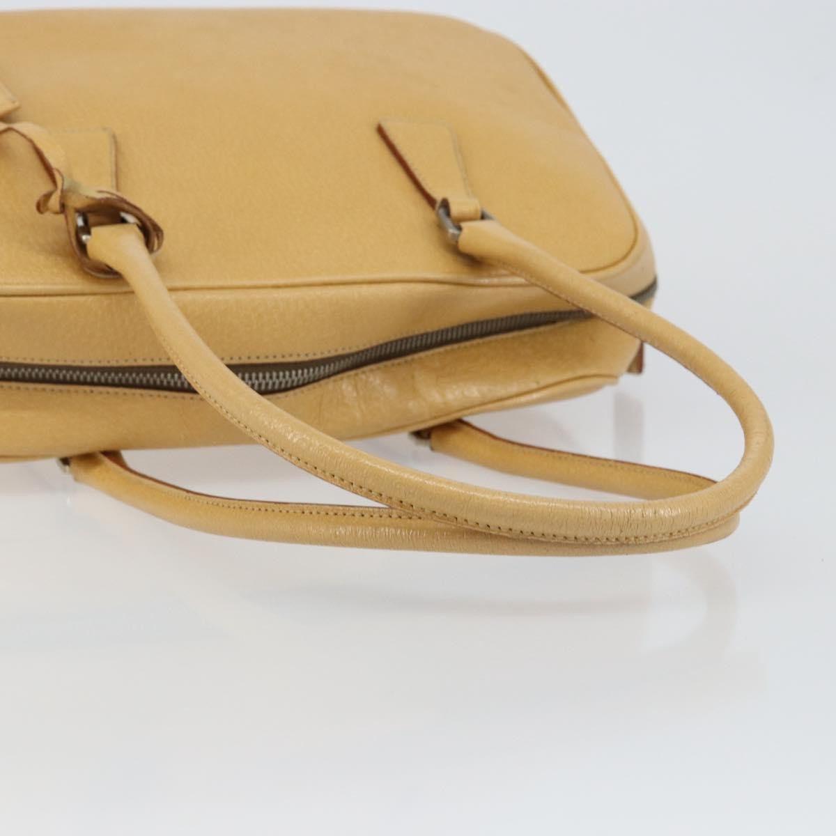 Prada Bauletto Bag Leather, BEIGE, LEATHER, Shoulder bag