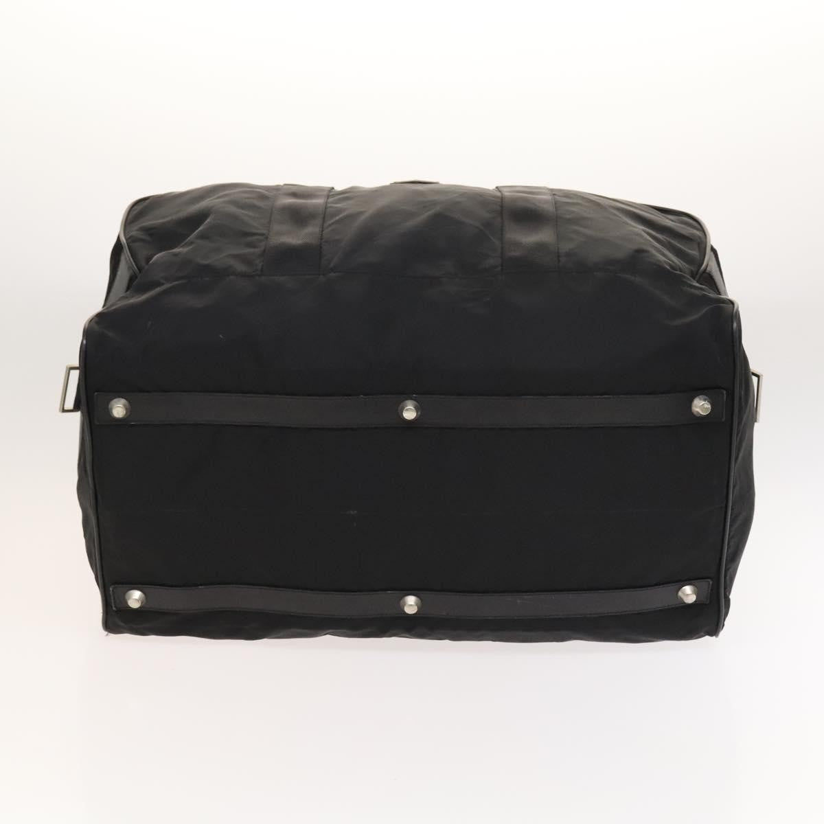 Prada Boston Bag Tessuto, BLACK, NYLON, Travel bag