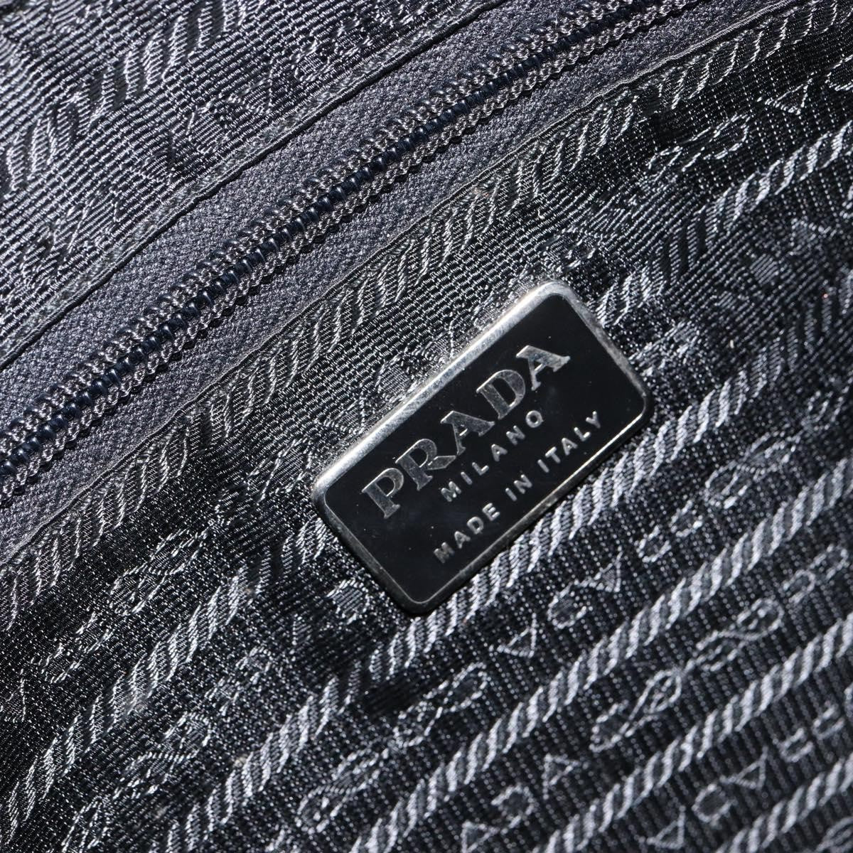 Prada Vintage Handbag Leather, BLACK, LEATHER, Shoulder bag