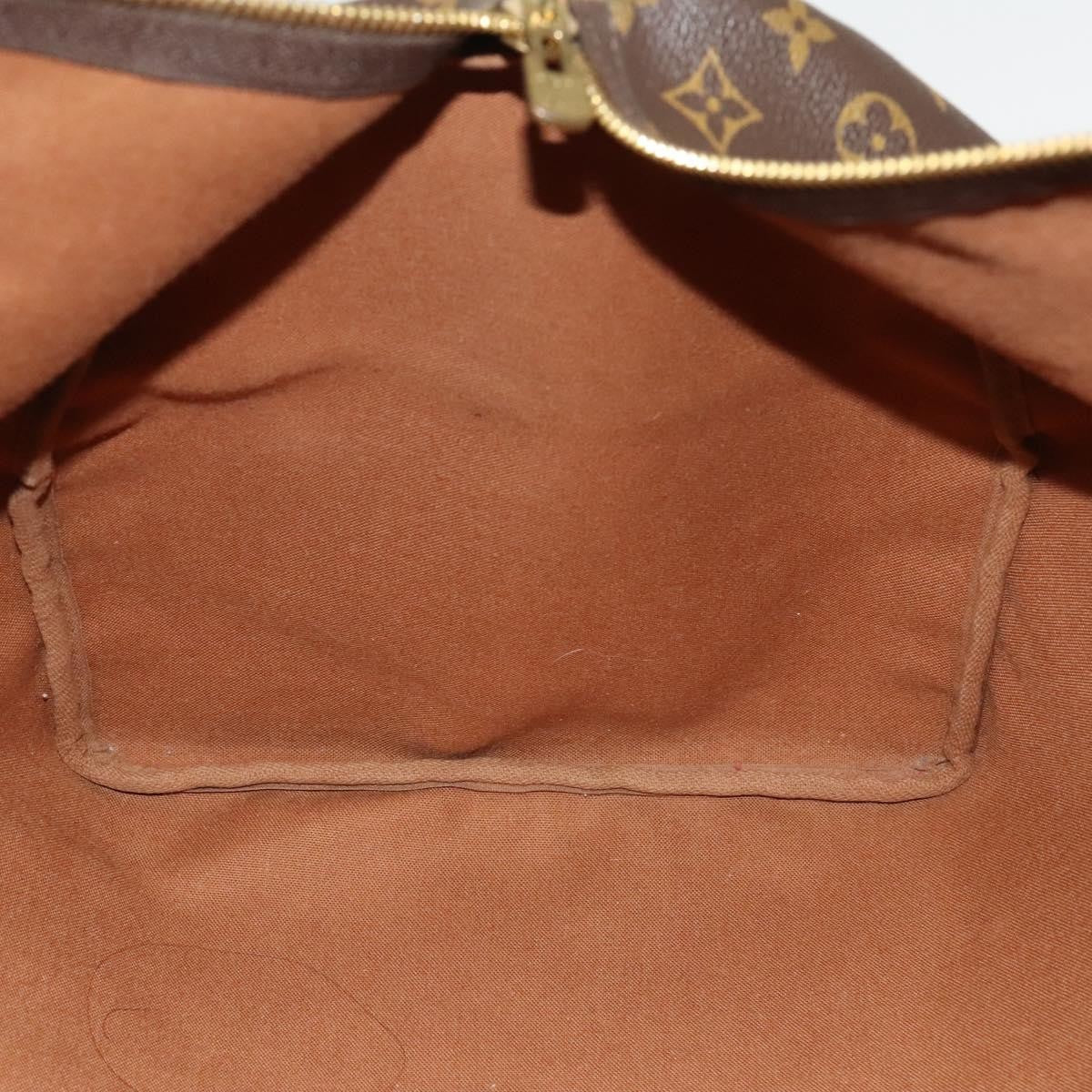 Louis Vuitton Keepall Bag Monogram Canvas, BROWN, CANVAS, Travel bag