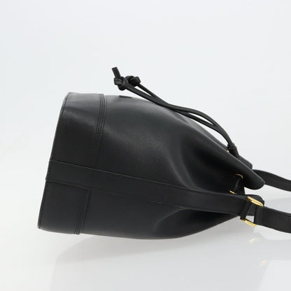 Valentino Garavani Vintage shoulder bag Leather, Black, Leather, Shoulder Bag