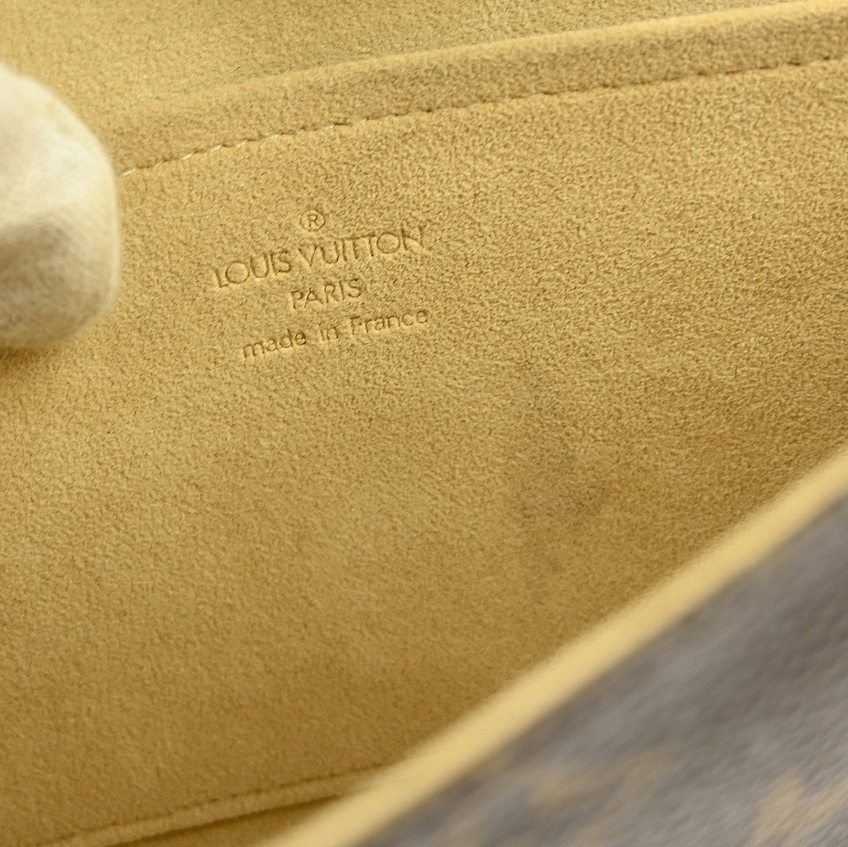 Louis Vuitton Twin Handbag Monogram Canvas, BROWN, CANVAS, Clutche & pouche