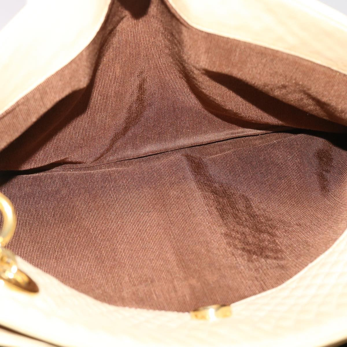 Bally Vintage Shoulder Bag Leather, BEIGE, LEATHER, Shoulder bag