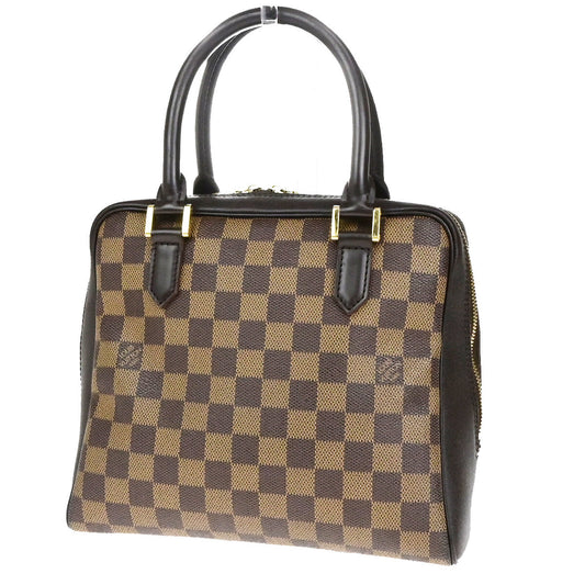 Louis Vuitton Brera Handbag Damier, BROWN, CANVAS, Handbag