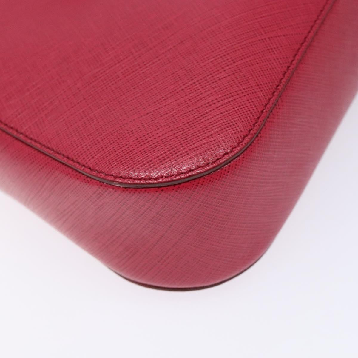 Salvatore Ferragamo Gancini Shoulder Bag Leather, PINK, LEATHER, Shoulder bag