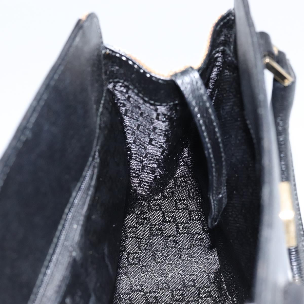 Gucci Vintage Handbag Canvas, GRAY, CANVAS, Handbag