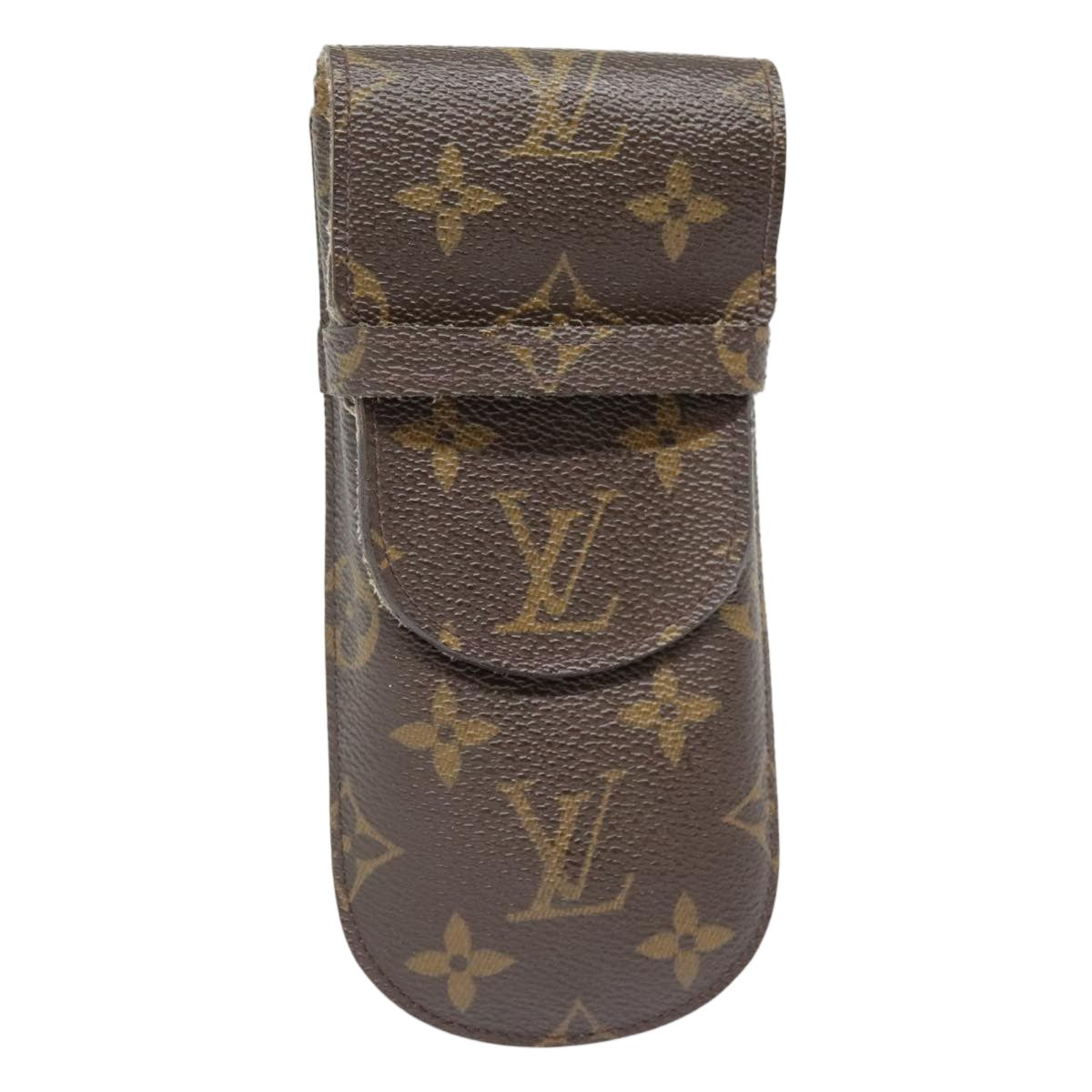 Louis Vuitton Etui à lunette Canvas, BROWN, CANVAS, Toiletry Case
