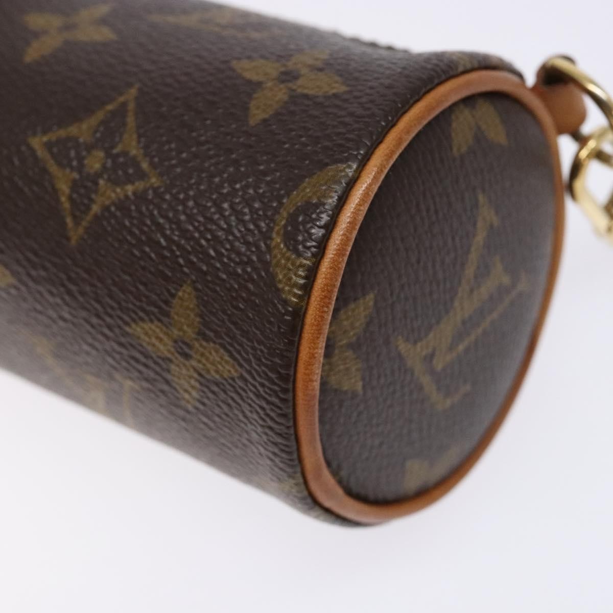 Louis Vuitton Papillon Pochette Monogram Canvas, BROWN, CANVAS, Handbag