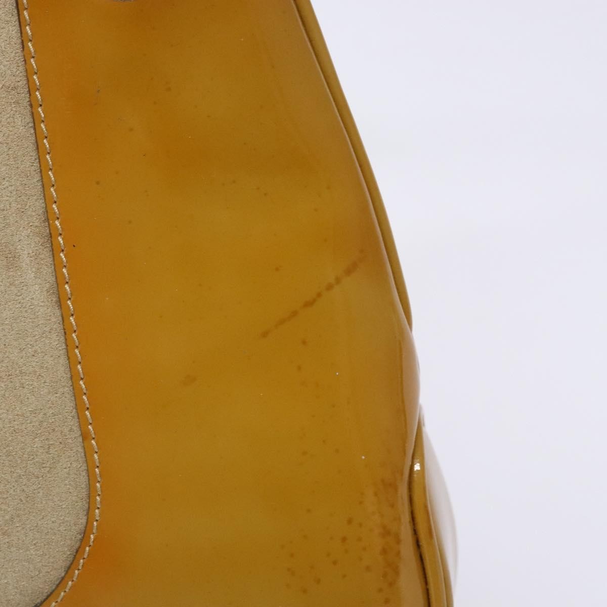 Gucci Jackie Bag Patent Leather, BEIGE, SUEDE, Shoulder bag