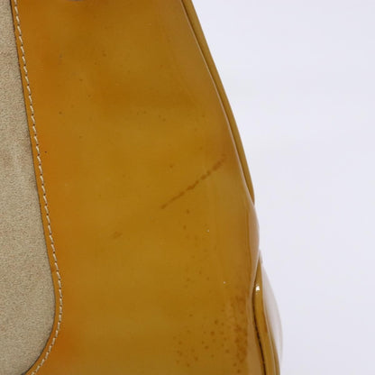 Gucci Jackie Bag Patent Leather, BEIGE, SUEDE, Shoulder bag