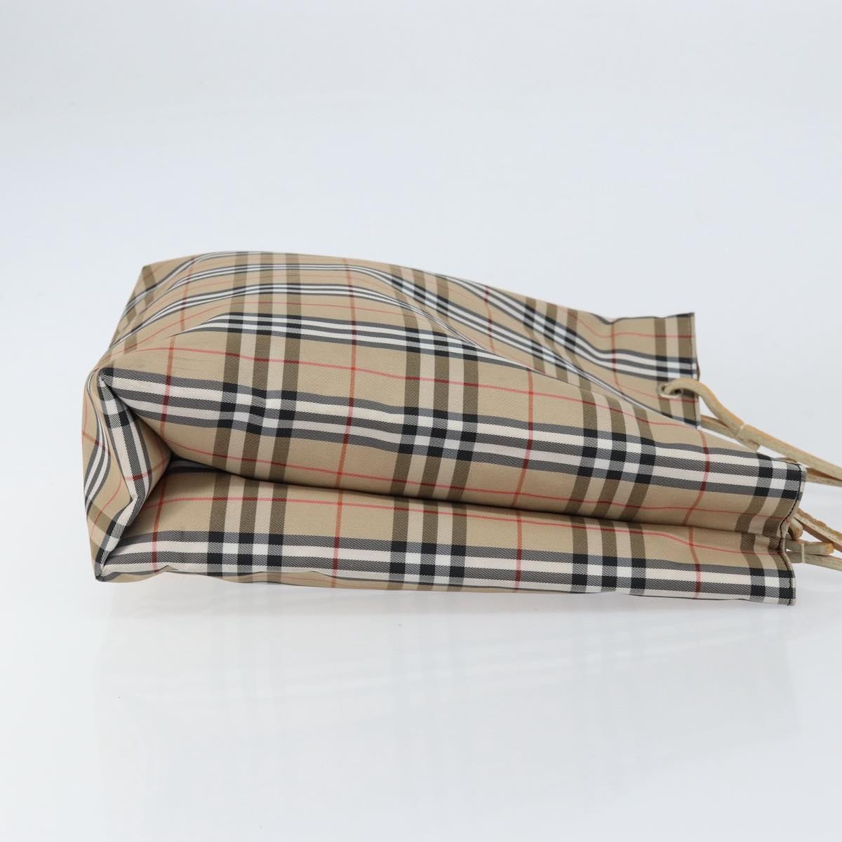 Burberry Nova Check Tote Nylon, BEIGE, NYLON, Tote bag