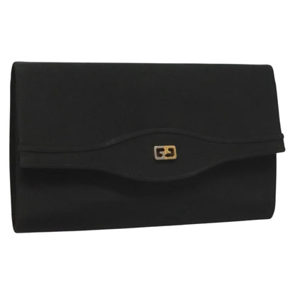 Gucci Pochette Nylon, BLACK, NYLON, Clutche & pouche