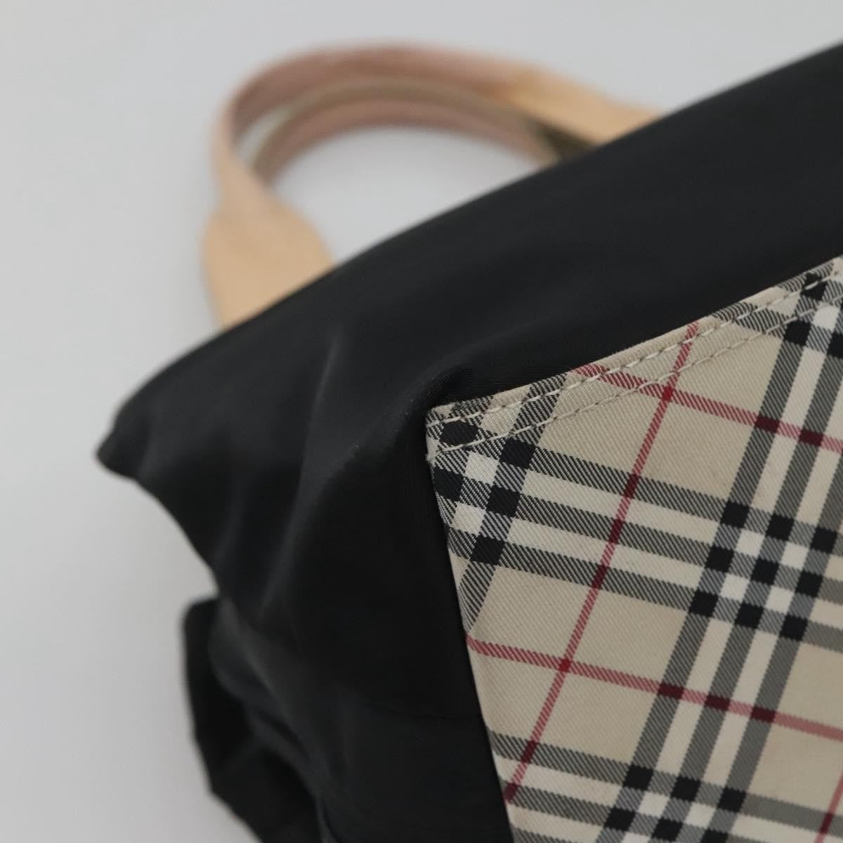 Burberry Vintage Handbag Nylon, BLACK, NYLON, Handbag