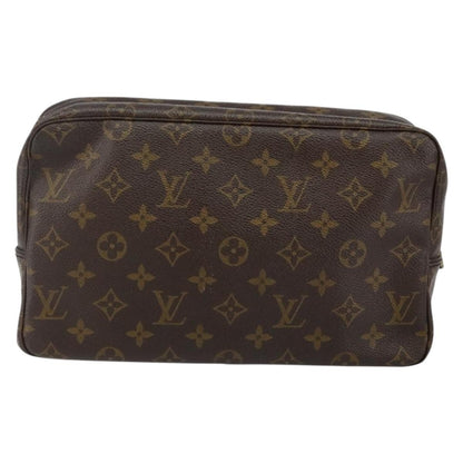 Louis Vuitton Trousse Toilette Monogram Canvas, BROWN, CANVAS, Clutche & pouche