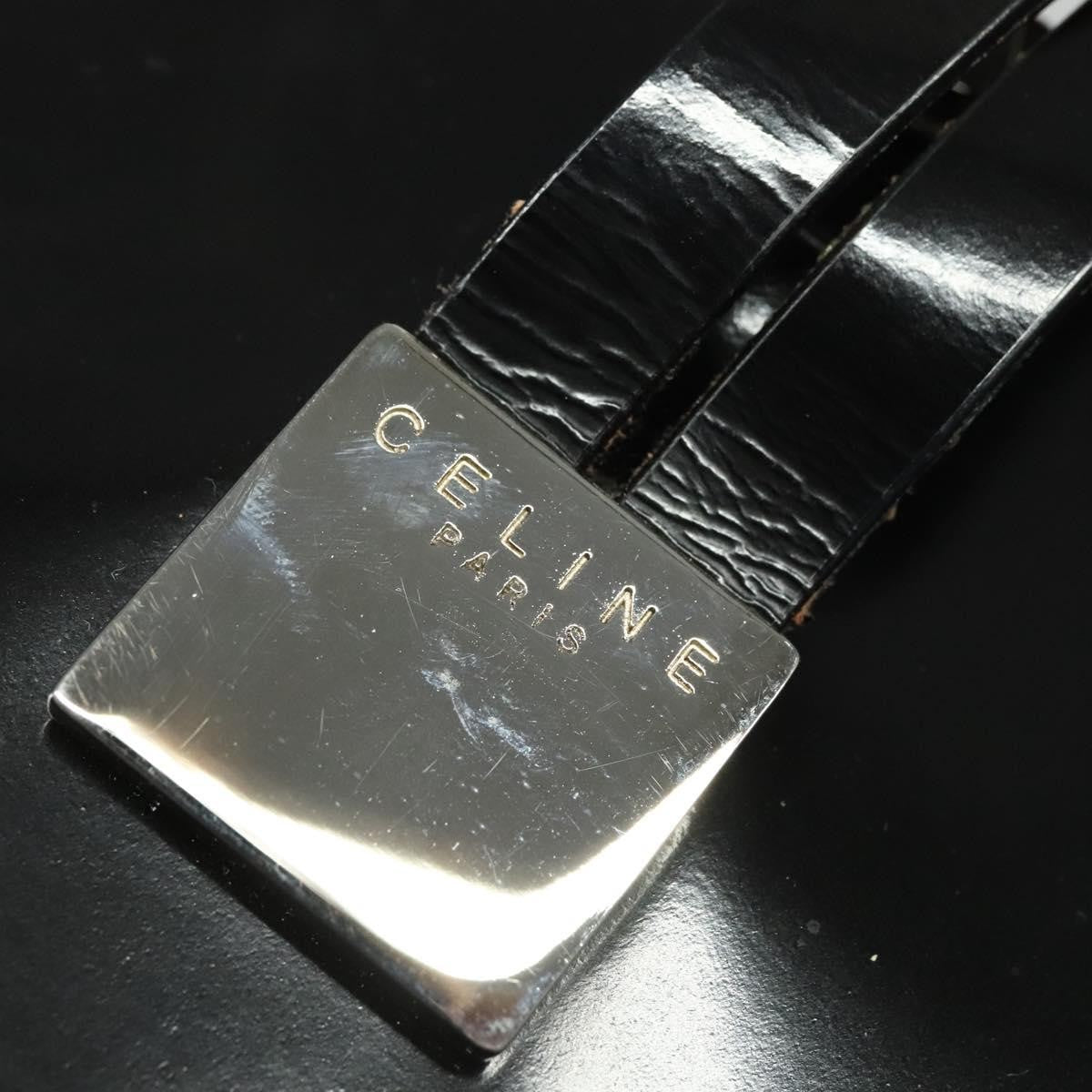 Celine Handbag Patent leather, BLACK, PATENT_LEATHER, Handbag